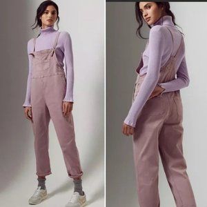 Anthropologie pilcro pink overalls